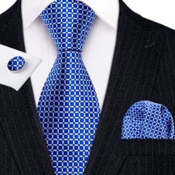 Men Tie Gold Navy Blue Striped Tie 3.4" Jacquard Party Wedding Woven Fashion Designers Necktie For Men silk Business