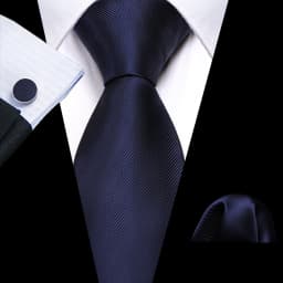 Men Tie Gold Navy Blue Striped Tie 3.4" Jacquard Party Wedding Woven Fashion Designers Necktie For Men silk Business