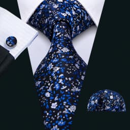 Men Tie Gold Navy Blue Striped Tie 3.4" Jacquard Party Wedding Woven Fashion Designers Necktie For Men silk Business