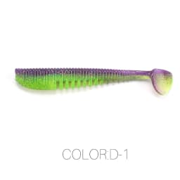 Supercontinent Fishing Lures 5cm 8cm 9.5cm 11cm Artificial Baits Wobblers Soft Lures Shad Carp Silicone Fishing Baits