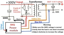 High Power DC 5V-24V Sampling 14-60Inch LCD TV Switching Flyback Power Supply Module Universal Receiver EVD Power Supply