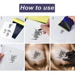 5/10/30/50pcs Tattoo Transfer Papers A4 Size Tattoo Thermal Printer Copier Stencil Paper for Tattoo Transfer Machine Accessories