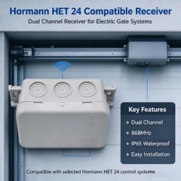 HSE4-868-BS 868MHz Hand Transmitter Garage Door Remote Control Hormann Bisecur Command HSE2 HS1 HS4 868 BS Garage Remote