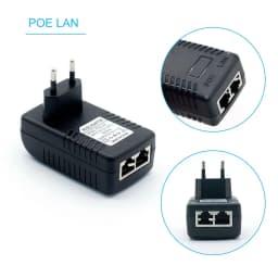 48V/12V POE injector Ethernet CCTV Power Adapter 0.5A /2A 24W POE for IP camera IP Phones POE Switch Power Adapter EU/US Option
