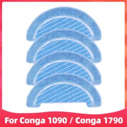 Replacement For Cecotec Conga 1090 1790 Titanium Ultra Robot Vacuum Spare Parts Accessories Main Side Brush Hepa Filter Mop Rag