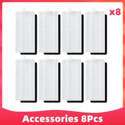 Replacement For Cecotec Conga 1090 1790 Titanium Ultra Robot Vacuum Spare Parts Accessories Main Side Brush Hepa Filter Mop Rag