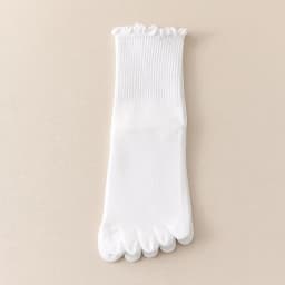 Women'S Flip Flop Sandal Split Toe Socks Agaric edge Solid Color Women Split 2 Toe Foot Finger Cotton Socks Warm Mid Tube Socks