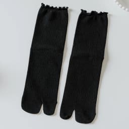 Women'S Flip Flop Sandal Split Toe Socks Agaric edge Solid Color Women Split 2 Toe Foot Finger Cotton Socks Warm Mid Tube Socks