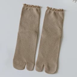 Women'S Flip Flop Sandal Split Toe Socks Agaric edge Solid Color Women Split 2 Toe Foot Finger Cotton Socks Warm Mid Tube Socks