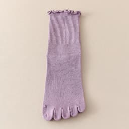 Women'S Flip Flop Sandal Split Toe Socks Agaric edge Solid Color Women Split 2 Toe Foot Finger Cotton Socks Warm Mid Tube Socks