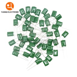 50PCS 100V Polyester Film Capacitor 330PF 470PF 560PF 102 222 472 103 223 333 473 104 1NF 2.2NF 10NF 22NF 47NF 100NF 0.1UF