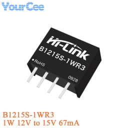 5PCS/1PC 1W 2W DC-DC Isolated Power Module 24V/12V/5V to 24V/12V/9V/5V/3.3V B2403S B2424S B1205S B0509S B0524S Non Regulated