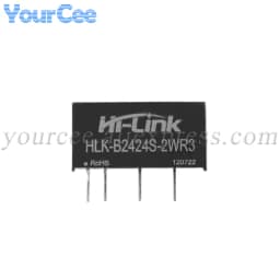 5PCS/1PC 1W 2W DC-DC Isolated Power Module 24V/12V/5V to 24V/12V/9V/5V/3.3V B2403S B2424S B1205S B0509S B0524S Non Regulated