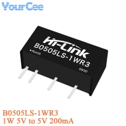 5PCS/1PC 1W 2W DC-DC Isolated Power Module 24V/12V/5V to 24V/12V/9V/5V/3.3V B2403S B2424S B1205S B0509S B0524S Non Regulated