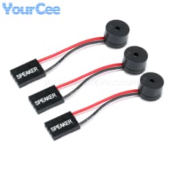 10pcs/1pc Mini Plug Speaker Motherboard Sounder Buzzer Board Beep Alarm Speaker For PC Interanal BIOS Computer Onboard Case
