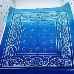 New Design Fashion Hip Hop Cotton Bandana Square Cashew Scarf Headband Tie Dye Black Red Paisley Gifts For Women/Men/Boys/Girls