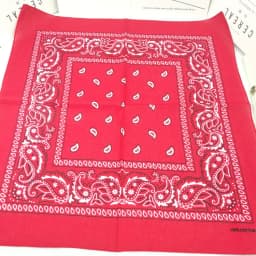 New Design Fashion Hip Hop Cotton Bandana Square Cashew Scarf Headband Tie Dye Black Red Paisley Gifts For Women/Men/Boys/Girls