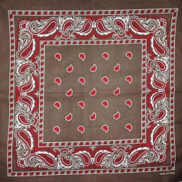 New Design Fashion Hip Hop Cotton Bandana Square Cashew Scarf Headband Tie Dye Black Red Paisley Gifts For Women/Men/Boys/Girls