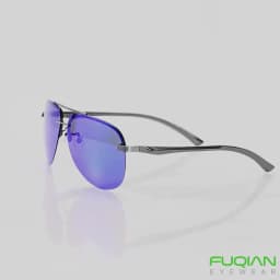 Fashion Rimless Pilot Polarized Sunglasses Men Women High Quality Aluminum Magnesium Sun Glasses Male Classic Driving Shades