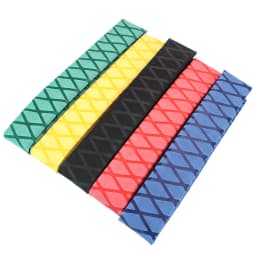 Anti-slip Heat Shrink Tube for Fishing Rod DIY Electrical Insulation 5 Colors 1M 15/18/20/22/25/28/30/35/40/50mm