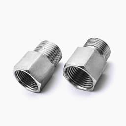 M10/14/20 1/8" 1/4" 3/8" 1/2" BSP NPT Female Male Stainlessl Reducer Bushing Pipe Fitting Connector Coupler High Pressure Gauge