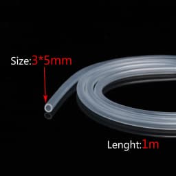 1M / 5M 10M Food Grade Clear Transparent Silicone Rubber Hose 4 5 6 7 8 9 10 11 12 14 16 mm Out Diameter Flexible Silicone Tube