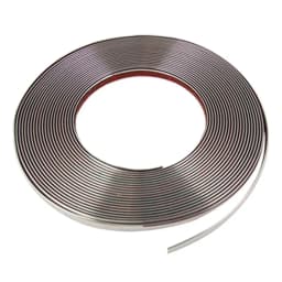 5M Exterior Car Chrome Body Strip Bumper Auto Door Protective Moulding Styling Trim Sticker 6MM 10MM 12MM 15MM 20MM 25MM 30MM