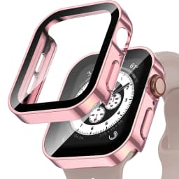 Waterproof Watch Case+Glass for Apple Watch 40/41/42/44/45/46mm, Scratch-Resistant Protective Case, for Series12 11 10 987654 SE