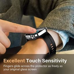 Waterproof Watch Case+Glass for Apple Watch 40/41/42/44/45/46mm, Scratch-Resistant Protective Case, for Series12 11 10 987654 SE