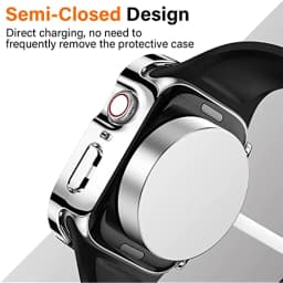 Waterproof Watch Case+Glass for Apple Watch 40/41/42/44/45/46mm, Scratch-Resistant Protective Case, for Series12 11 10 987654 SE