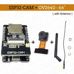 Original ESP32-CAM Camera Module Kit 2.4 GHz WiFi Bluetooth 8MB PSRAM OV2640 Camera Module 66 120 160 Degree 850nm Night Vision