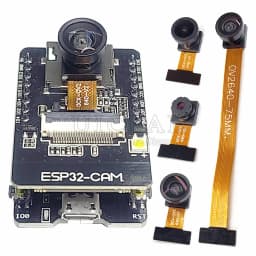 Original ESP32-CAM Camera Module Kit 2.4 GHz WiFi Bluetooth 8MB PSRAM OV2640 Camera Module 66 120 160 Degree 850nm Night Vision