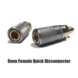 Extended High Pressure Air Fill Charging Valve, 8mm Quick Disconnect Release Adapter Socket 1/8BSPP(G1/8) 8mm Male Nipple