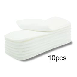 Drop Shipping! Happyflute Washable Reusable Baby Cloth Diapers Nappy Inserts Microfiber 3 Layers