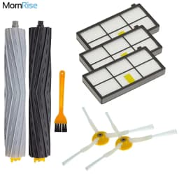 For iRobot Roomba 960 900 891 800 Series Accessories Spare Parts Vacuum Cleaner Replenishment Kit Rubber Side Brush HEPA FILTER