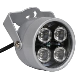 CCTV LEDS 4 array IR led illuminator Light CCTV IR Infrared waterproof Night Vision For Security Camera use 12V 2A EU power