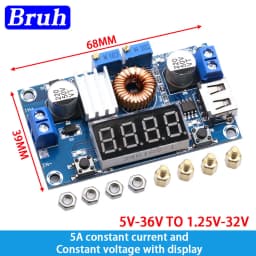 XL4015 5A DC to DC Lithium Battery Step down Charging Board Led Power Converter Lithium Charger Step Down Module CC/CV DC/DC