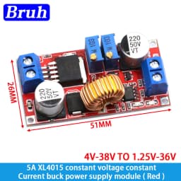 XL4015 5A DC to DC Lithium Battery Step down Charging Board Led Power Converter Lithium Charger Step Down Module CC/CV DC/DC