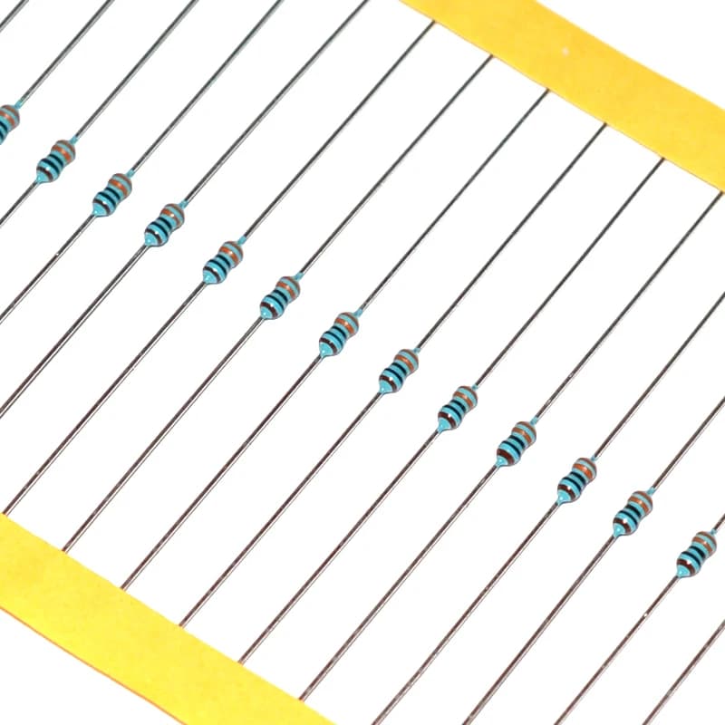 100pcs 1/8W 1/6W Metal Film Resistor 1R8 2R 2R2 18R 20R 22R 1K8 2K2 22K 220K 1.8 2 2.2 18 20 22 180 200 220 R K M Ohm 1% 0.125W