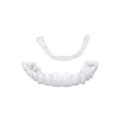 Veneer Snap-on Teeth Kit Fake Temporary Tooth Whitening Replacement Temporary Tooth Replacement Men Women