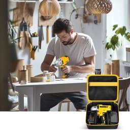 (CASE ONLY) Impact Driver Bag Case Compatible with DEWALT 20V MAX XR DCF900P1 DCF900B DCF891B DCF961B DCF899B Cordless Impact