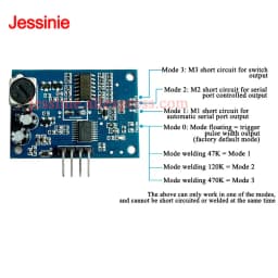 JSN-SR04T JSN SR04T 3.3 Waterproof Ultrasonic Module Water Proof Integrated Distance Measuring Transducer Sensor for Arduino
