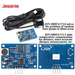 JSN-SR04T JSN SR04T 3.3 Waterproof Ultrasonic Module Water Proof Integrated Distance Measuring Transducer Sensor for Arduino