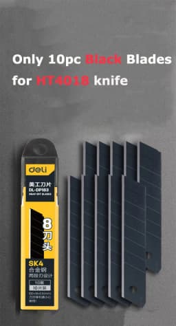 Deli Portable Utility Knife Retractable нож Wallpaper Pocket Unboxing Knife Paper Cutter Office School Stationery Supplies