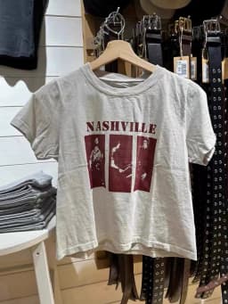 Classic Rock Graphic T-shirts Women Casual Summer Gray O Neck Short Sleeve Cotton Crop Top Vintage Streetwear Slim Y2k Tees Chic
