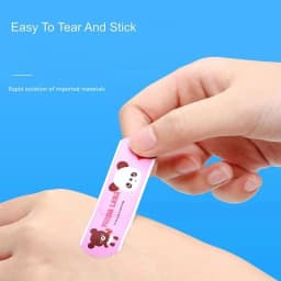 120Pcs/lot Cartoon Animal Pattern Children's Catch Plaster Patch First-Aid Children Strip Emergency Kit Wound Plaster Patches