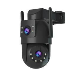 Jooan 4K 8MP HD Wifi PTZ Camera Outdoor 5G Wifi Dual Lens Security IP Cameras 5X Zoom AI Tracking ONVIF CCTV Surveillance Camera