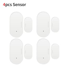 Tuya Zigbee Door And Window Magnetic Sensor Wireless Connection Smart Home Wireless Door Detectors Door Magnetic Automation