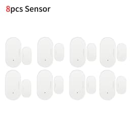 Tuya Zigbee Door And Window Magnetic Sensor Wireless Connection Smart Home Wireless Door Detectors Door Magnetic Automation