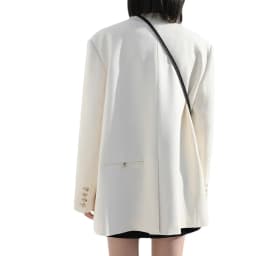 CHIC VEN 2026 Fashion Women's Blazer Office Lady Long Sleeve Double-breasted Mid-length Casual Coat Ladies Outerwear Stylish Top